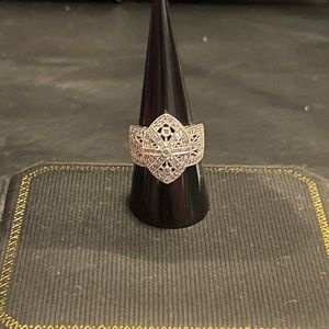 .50 karat Diamond sterling silver ring